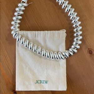 J. Crew Chunky Silver Link Necklace - Women Jewelry